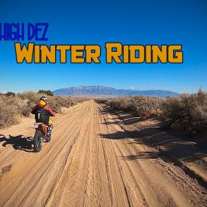 High Dez Winter Riding with a Staaker Drone